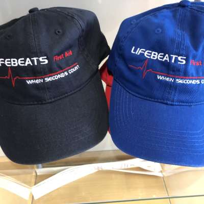 Lifebeats First Aid Embroidered Ball Cap